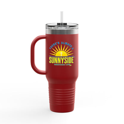 There’s Always a Sunnyside™ 40oz Insulated Travel Mug | Official Sunnyside Life™ Signature Cup