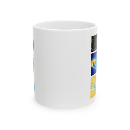 Sunnyside Life™ YouTube Channels Ceramic Mug (11oz, 15oz) | My Sunnyside Life • JENERGYHQ™ • The Jennifer Six™