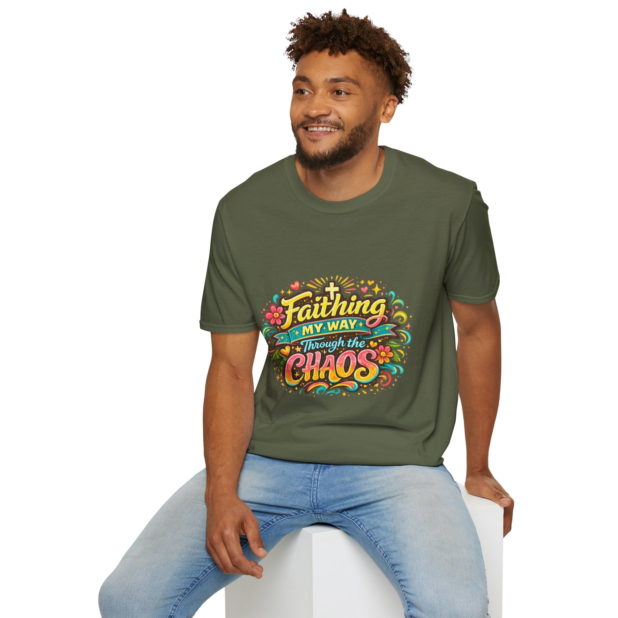 Faithing My Way Through the Chaos / This is My Sunnyside — Unisex T-Shirt