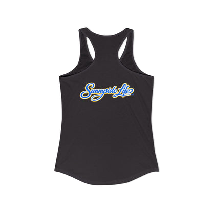Authenticity Is Free™ Women’s Racerback Tank | Inspirational Graphic Tank | Sunnyside Life™