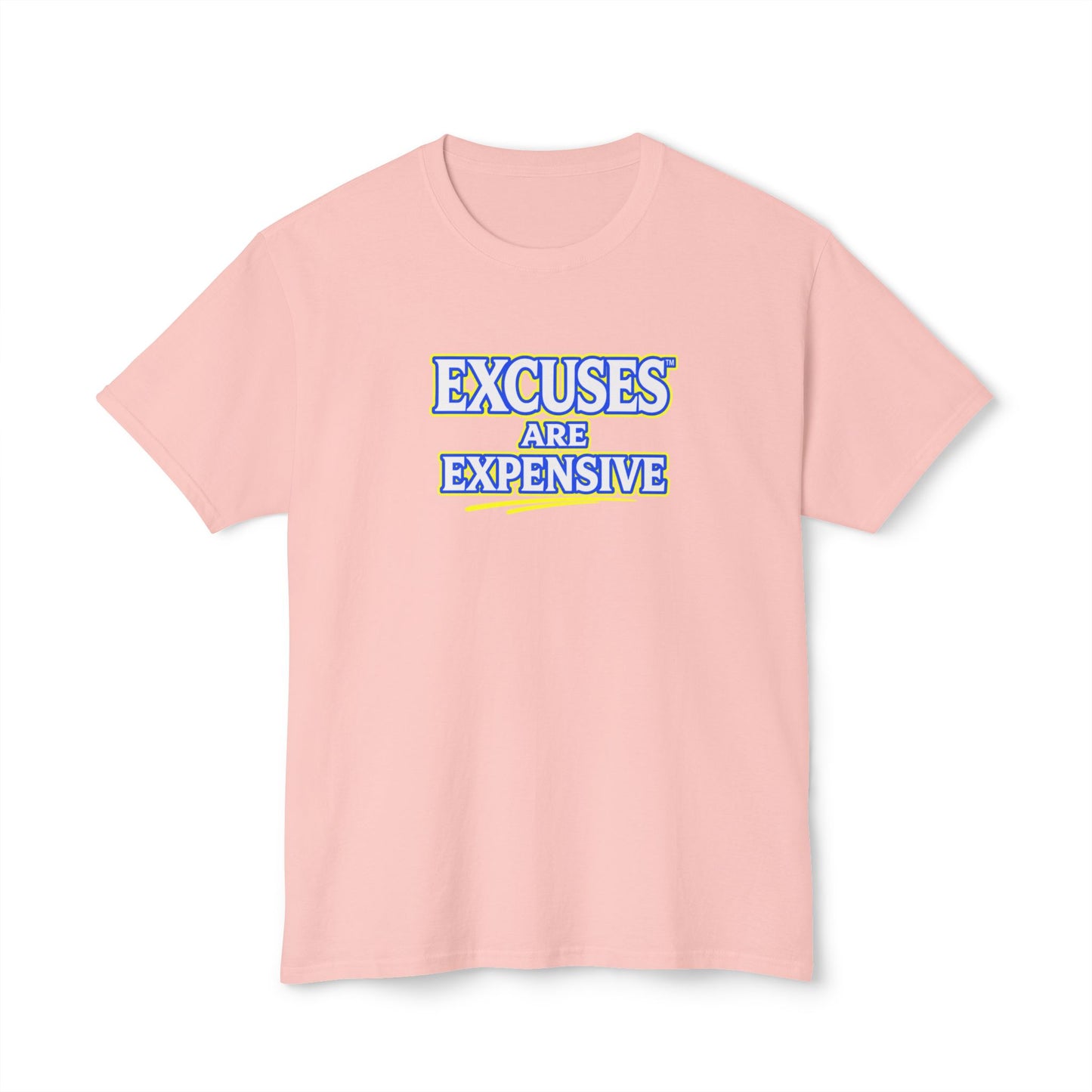 EXCUSES ARE EXPENSIVE™ Unisex T-Shirt | Motivational Graphic Tee | Personal Growth Apparel | Mindset Shirt | Sunnyside Life™