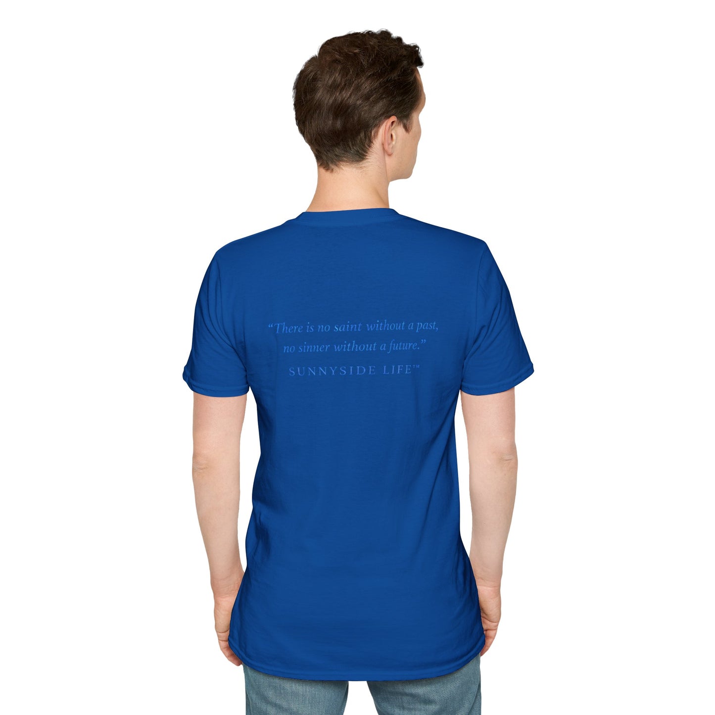Trust Surrender Walk Abide Persevere™ Womens V-Neck Tee | Catholic Inspirational Shirt | Sunnyside Life™