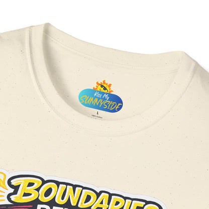 Boundaries Reveal Intentions™ Graphic Tee | Emotional Health Statement Shirt | Sunnyside Life™