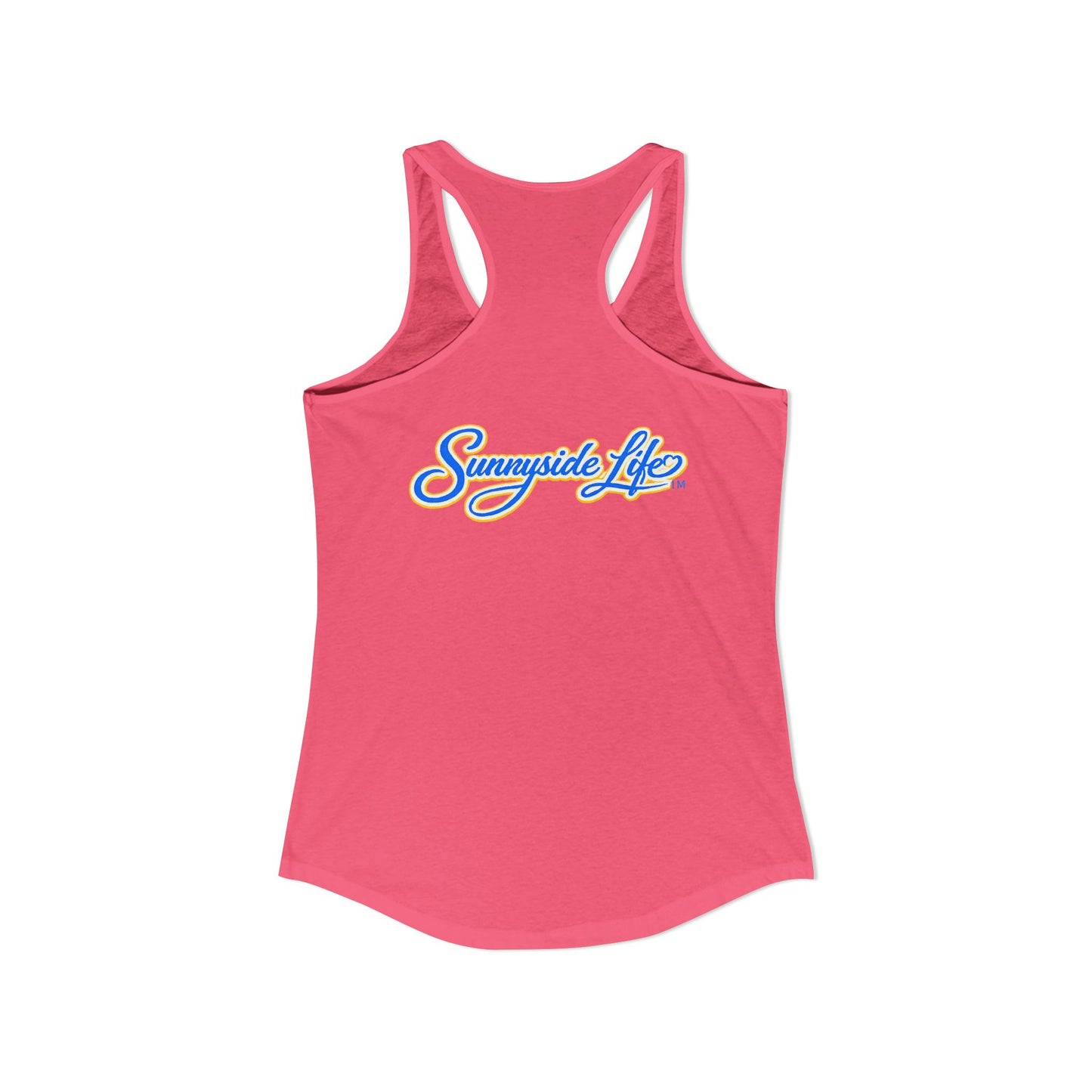Authenticity Is Free™ Women’s Racerback Tank | Inspirational Graphic Tank | Sunnyside Life™