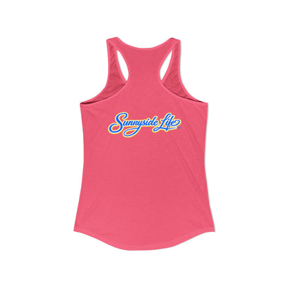 Authenticity Is Free™ Women’s Racerback Tank | Inspirational Graphic Tank | Sunnyside Life™