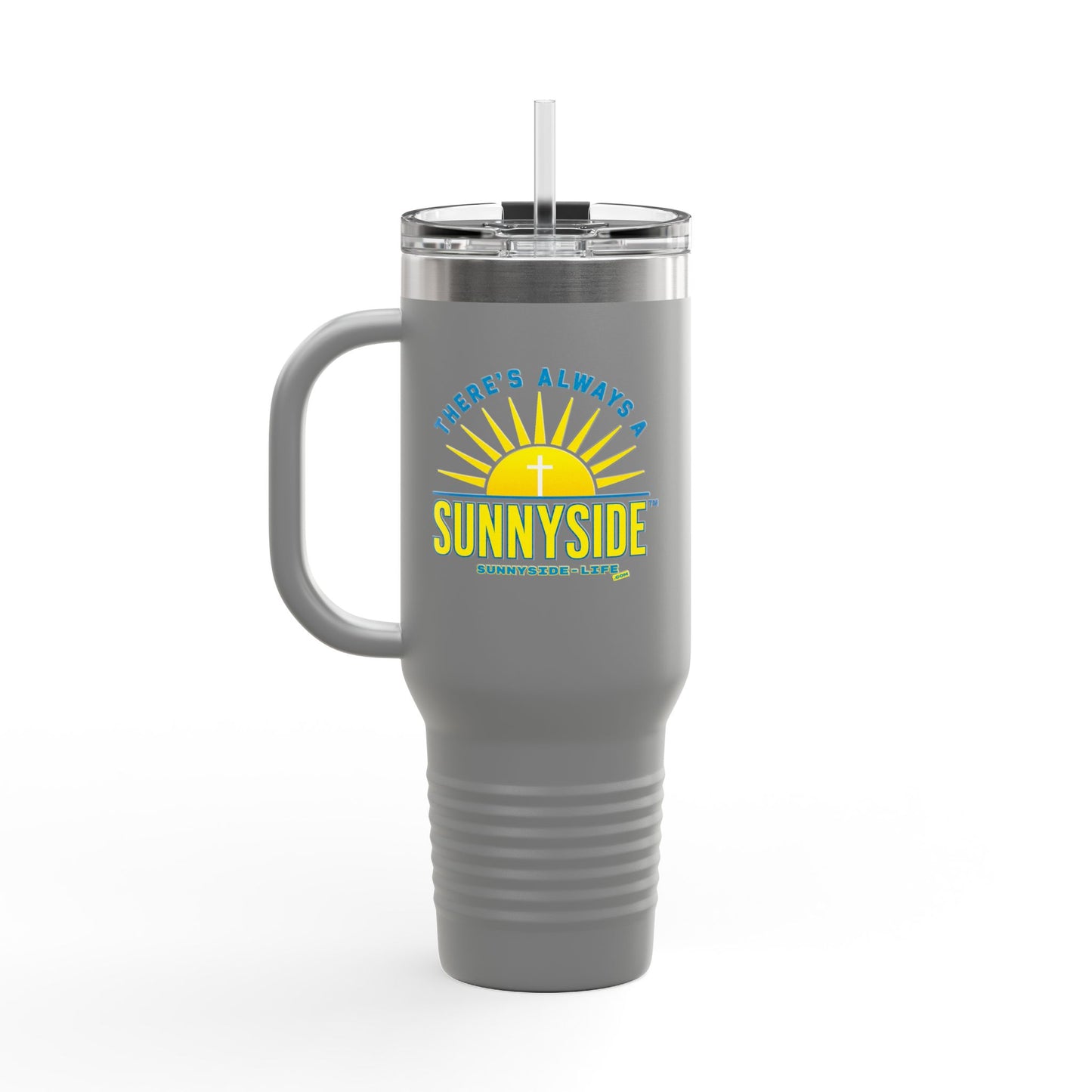 There’s Always a Sunnyside™ 40oz Insulated Travel Mug | Official Sunnyside Life™ Signature Cup