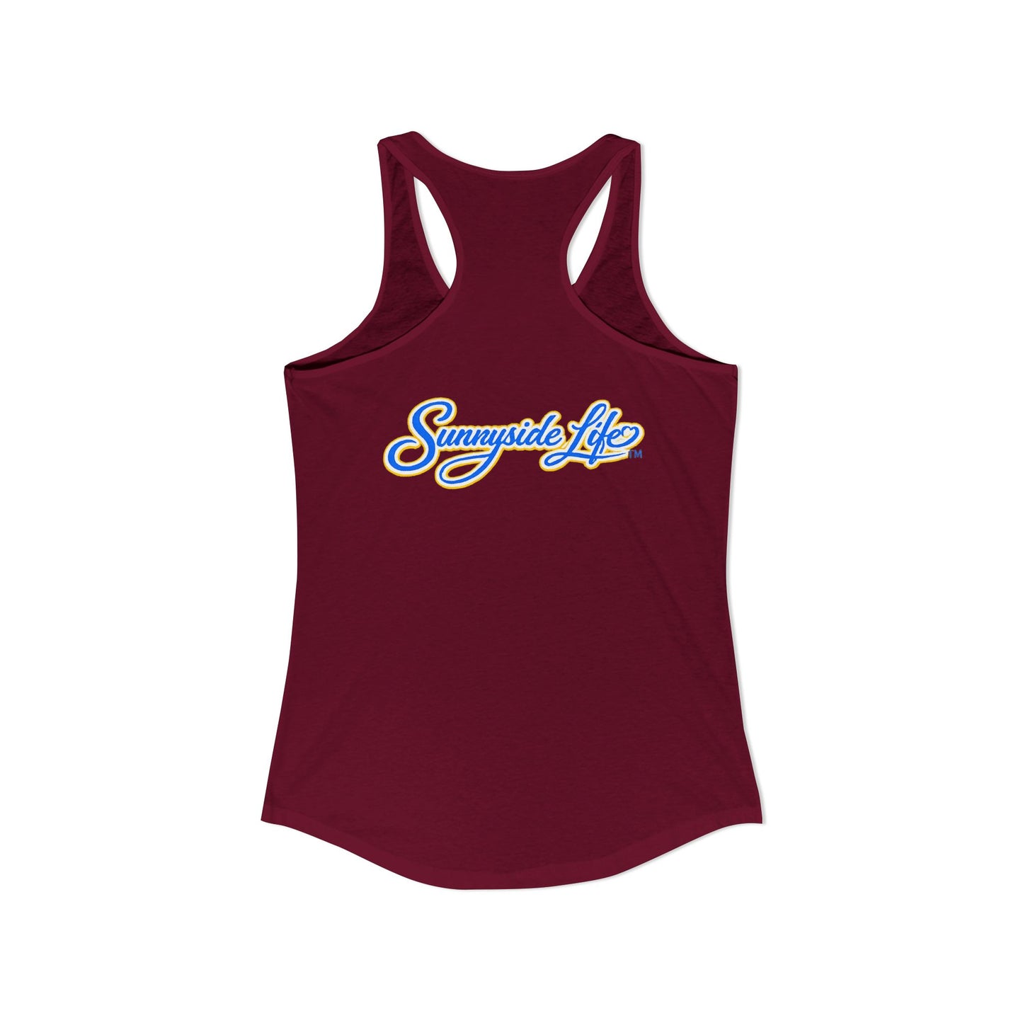 Authenticity Is Free™ Women’s Racerback Tank | Inspirational Graphic Tank | Sunnyside Life™