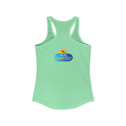 The World Got Darker. So I Got Brighter.™ Womens Racerback Tank | Sunnyside Life™