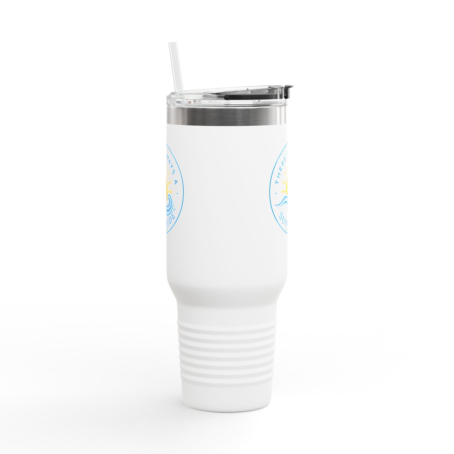 There’s Always a Sunnyside™ 40oz Insulated Travel Mug | Sunnyside Life™ Signature Tumbler