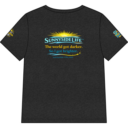 Accountability Looks Good on You™ V-neck T-shirt | Sunnyside Life™ Inspirational Tee