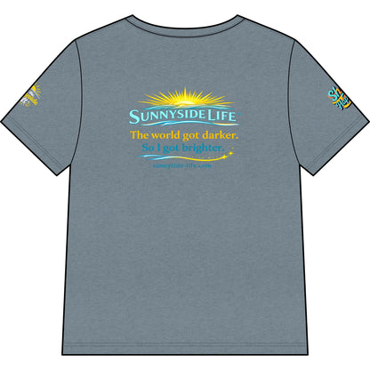 Accountability Looks Good on You™ V-neck T-shirt | Sunnyside Life™ Inspirational Tee