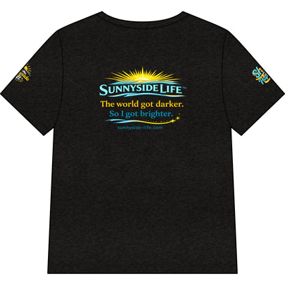 Accountability Looks Good on You™ V-neck T-shirt | Sunnyside Life™ Inspirational Tee