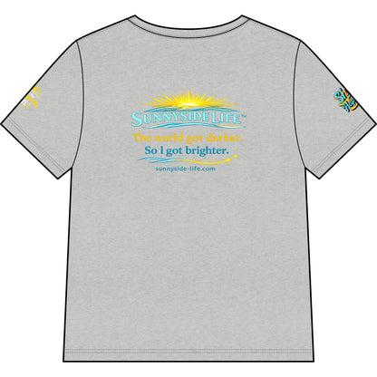 Accountability Looks Good on You™ V-neck T-shirt | Sunnyside Life™ Inspirational Tee