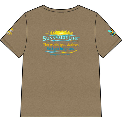 Accountability Looks Good on You™ V-neck T-shirt | Sunnyside Life™ Inspirational Tee