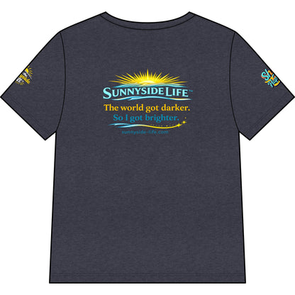 Accountability Looks Good on You™ V-neck T-shirt | Sunnyside Life™ Inspirational Tee