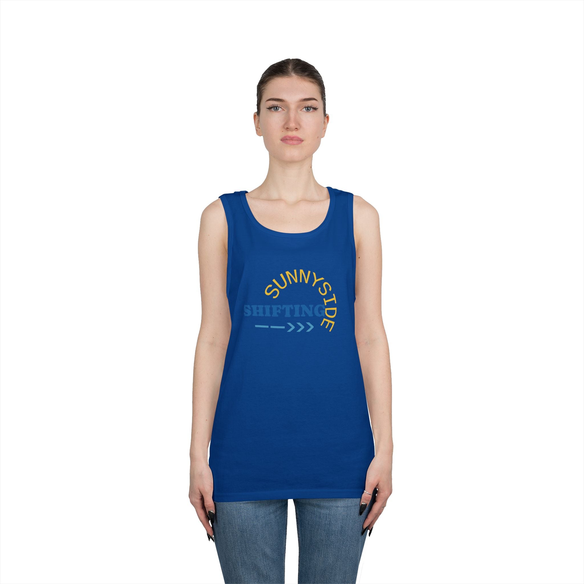 Sunnyside Shifting / Kiss My Sunnyside — Womens Graphic Tank Top