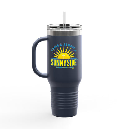 There’s Always a Sunnyside™ 40oz Insulated Travel Mug | Official Sunnyside Life™ Signature Cup