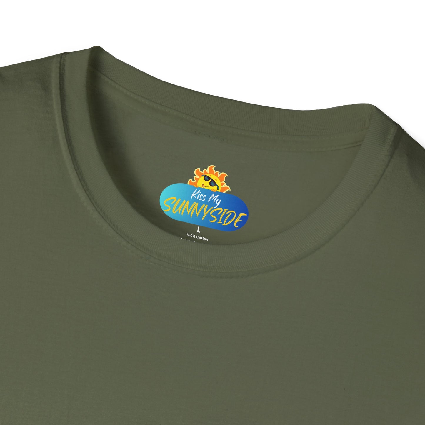 Trust Surrender Walk Abide Persevere™ Womens V-Neck Tee | Catholic Inspirational Shirt | Sunnyside Life™