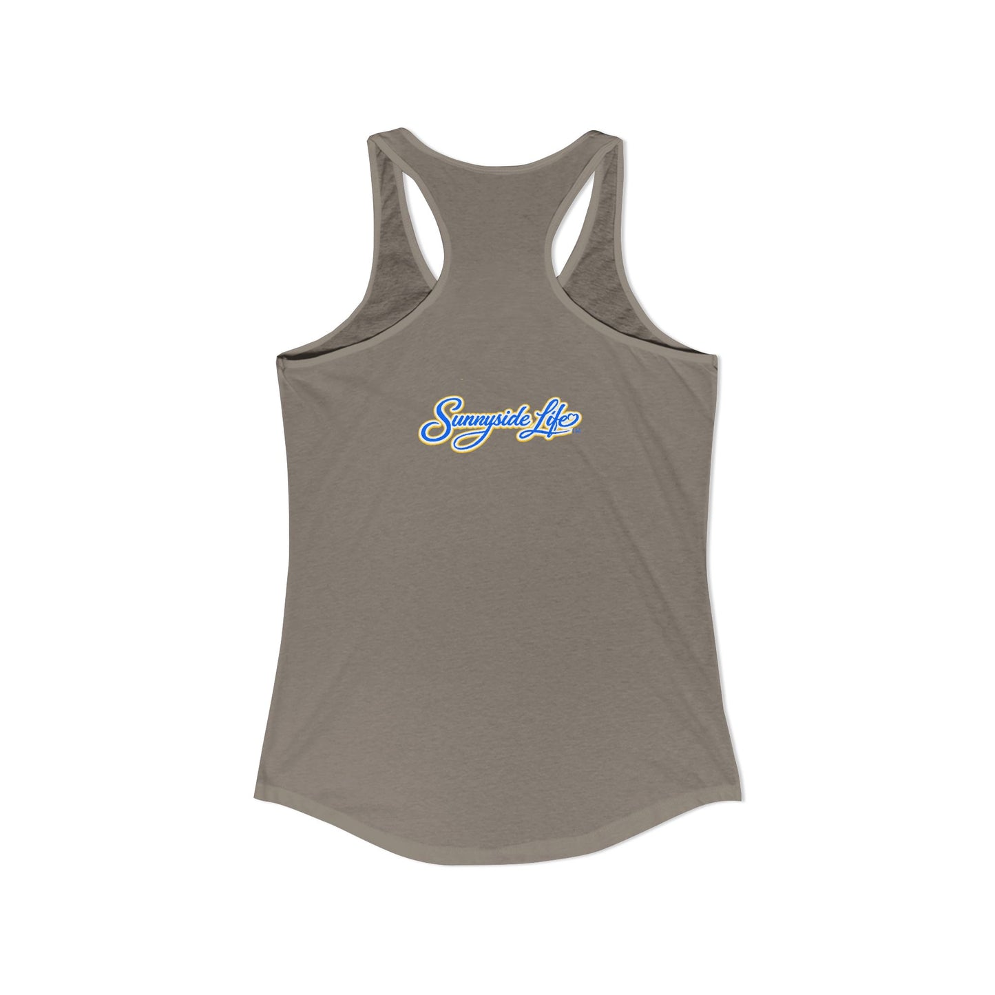 JESUS WALKED EVERYWHERE™ Racerback Tank Top – Just Saying | Christian Women’s Tank